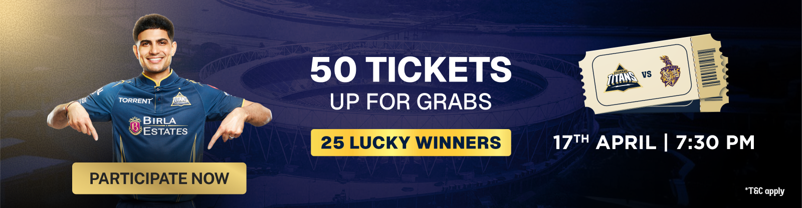 GTvKKR Match Ticket Giveaway Contest