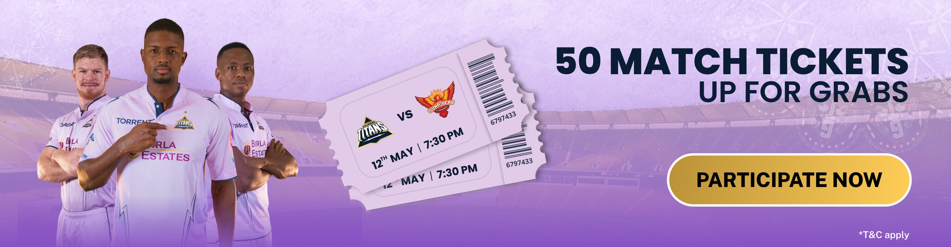 GTvPBKS Match Ticket Giveaway Contest