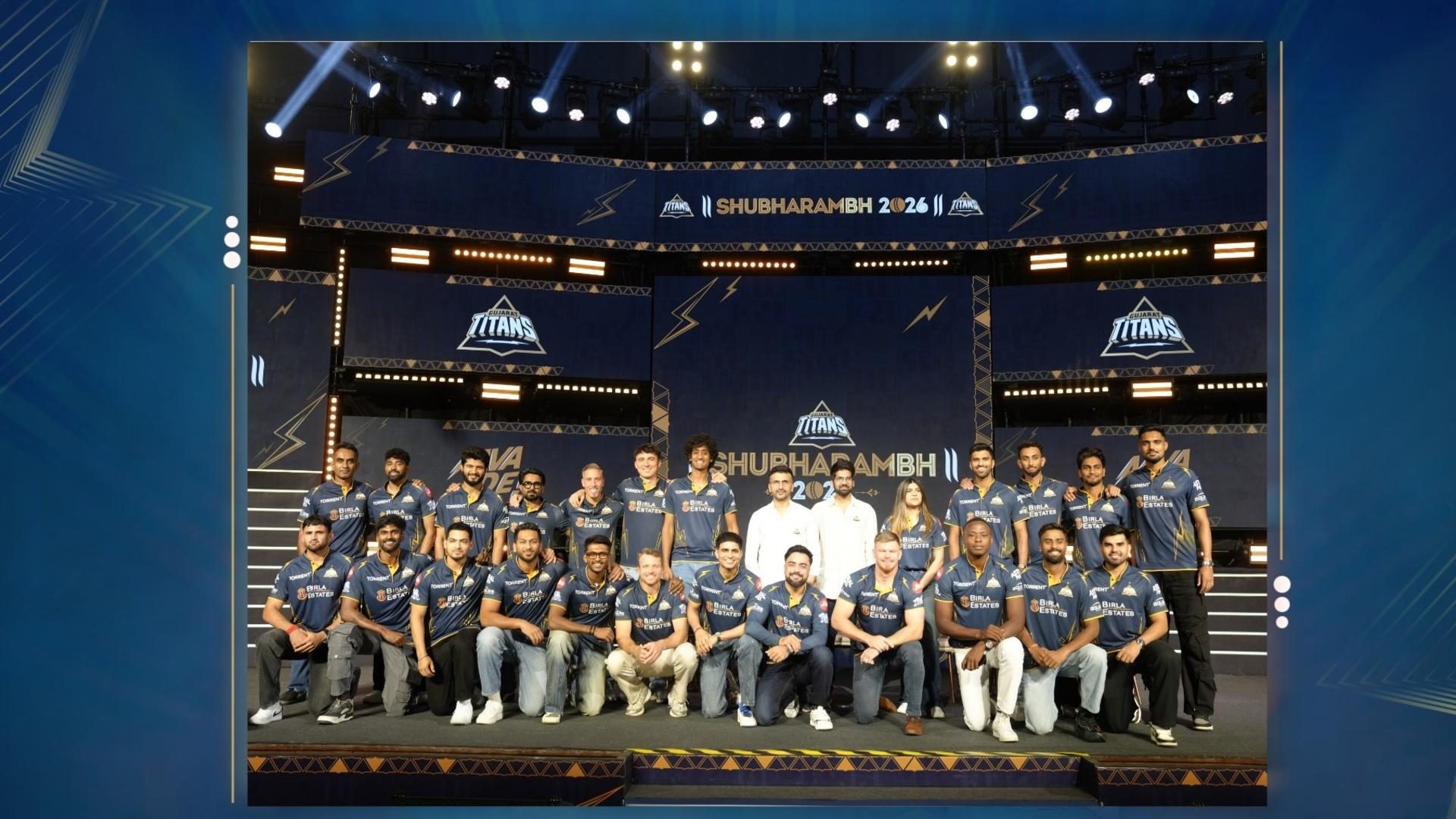 Gujarat Titans launch TATA IPL 2026 campaign with a star-studded ...