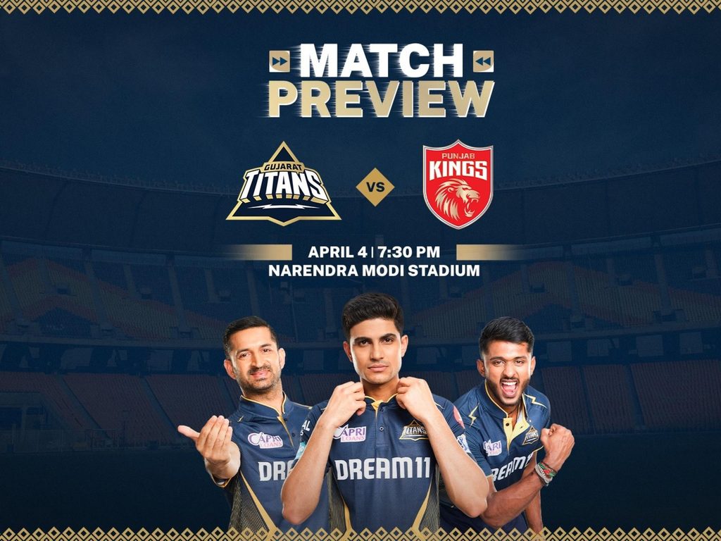  gujarat titans vs punjab kings match scorecard 